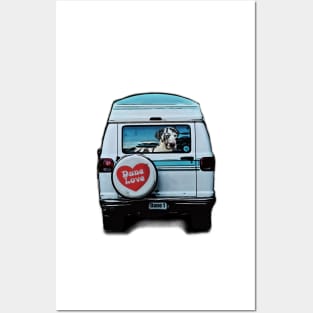 Dane In Camper Van Posters and Art